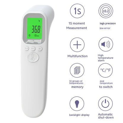 Plate Forehead Temperature Gun Handheld Non-contact Household