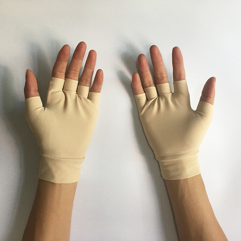 Health Half Finger Gloves Arthritis Gloves Care Gloves