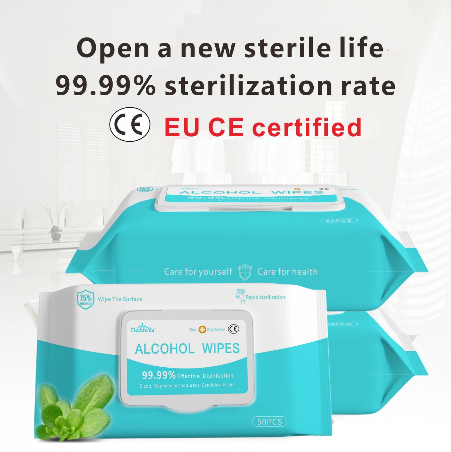 Alcohol Wipes Disinfection