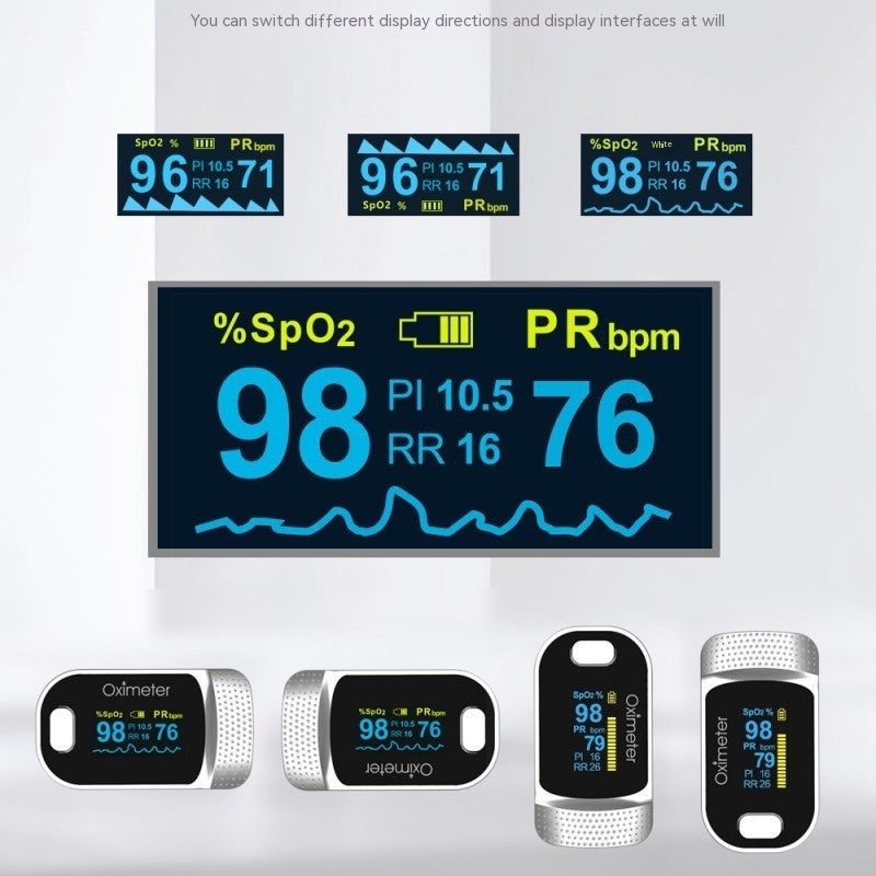 Monitoring Saturation Finger Clip Oximeter