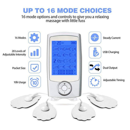 Multifunctional pulse physiotherapy massager