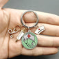 Medical Staff Syringe Stethoscope Keychain