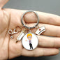 Medical Staff Syringe Stethoscope Keychain