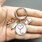 Medical Staff Syringe Stethoscope Keychain