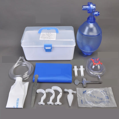 Simple Medical Emergency Respirator Set