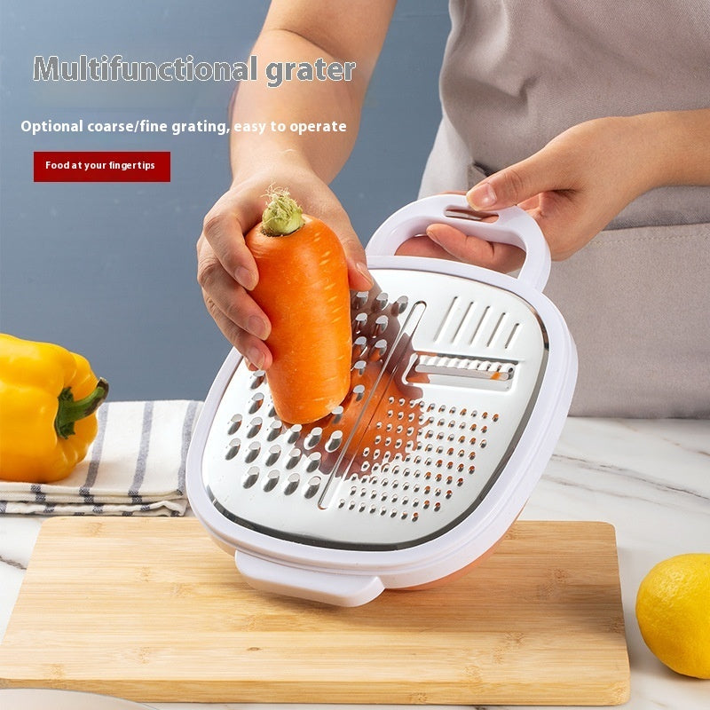 Multifunctional Lunch Box Planer Stainless Steel Grater Kitchen Gadgets