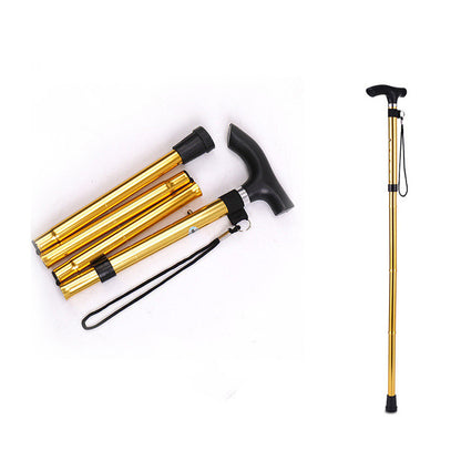 Lightweight Folding Portable Aluminum Alloy Crutch