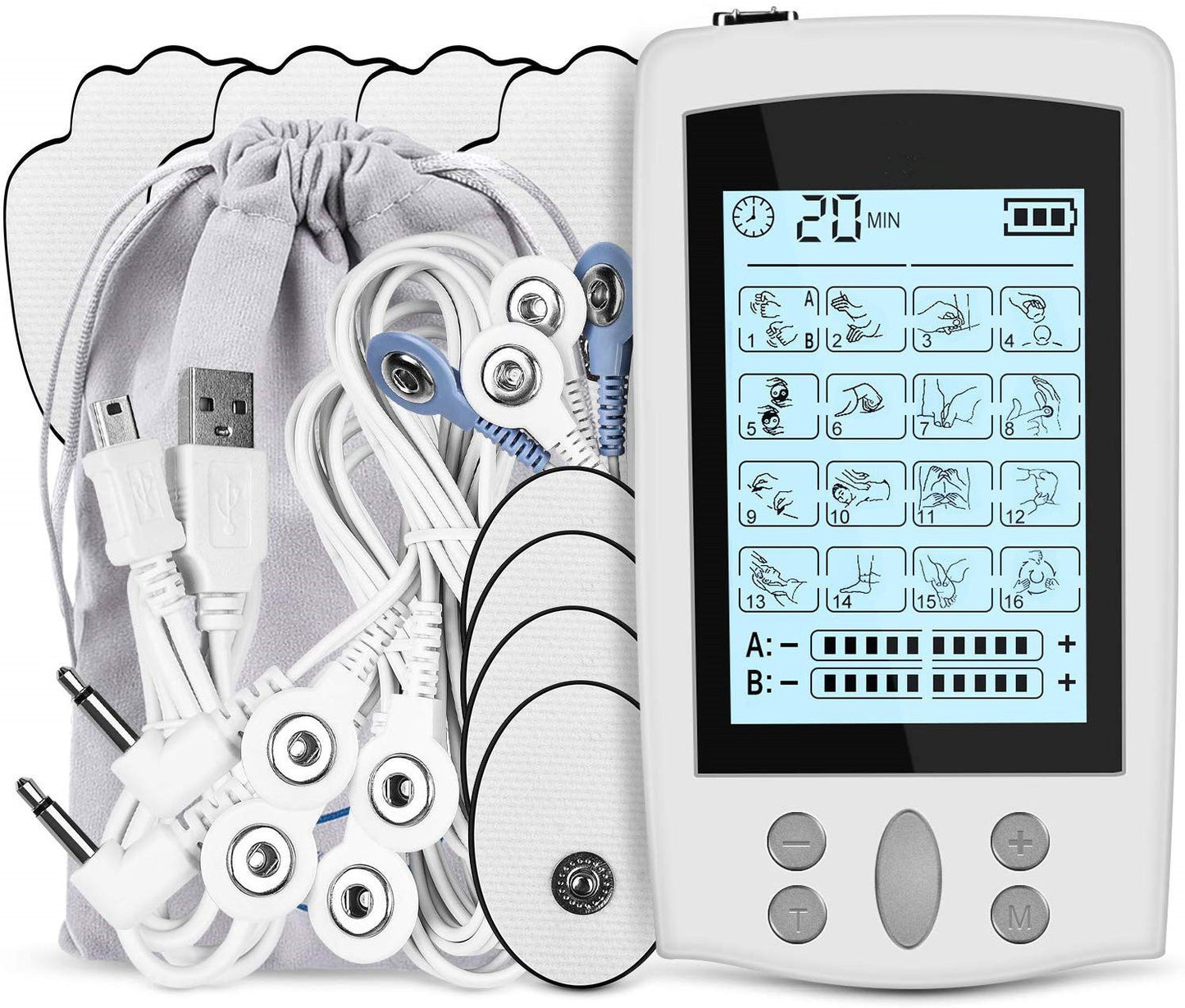 Acupuncture pulse massager