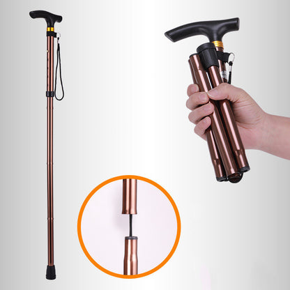 Lightweight Folding Portable Aluminum Alloy Crutch