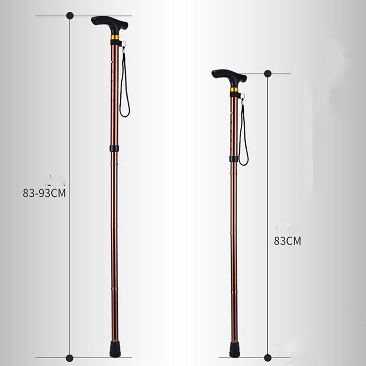 Lightweight Folding Portable Aluminum Alloy Crutch