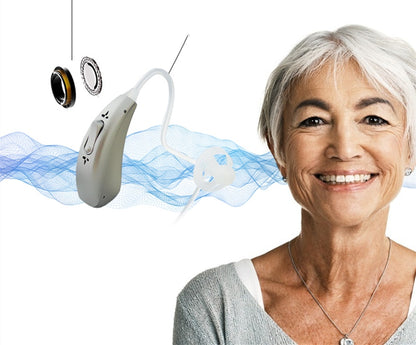 Wireless invisible hearing aid