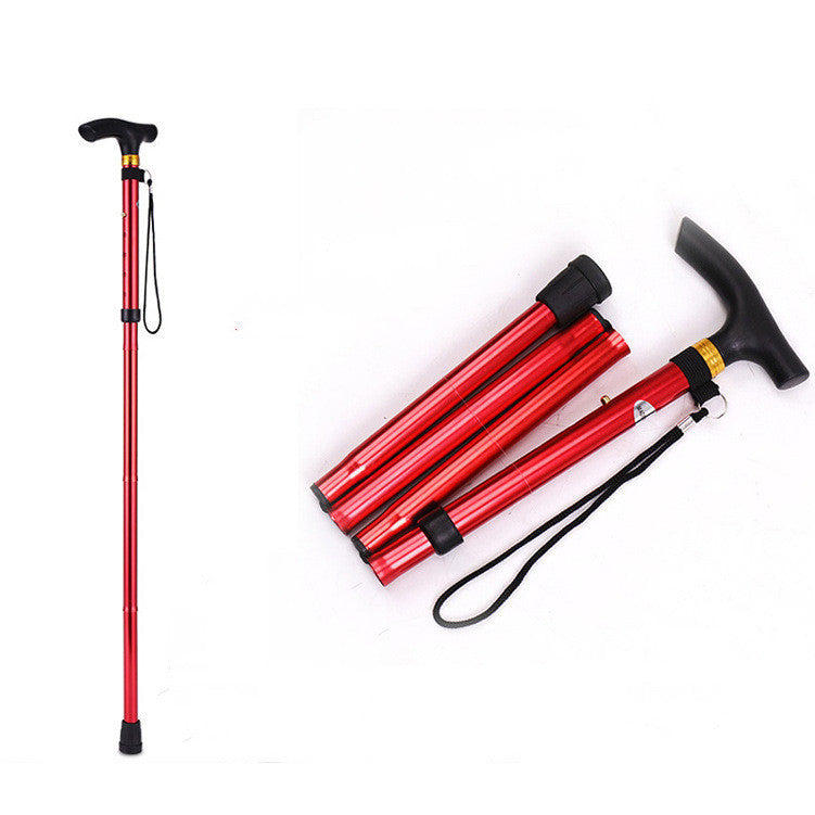 Lightweight Folding Portable Aluminum Alloy Crutch