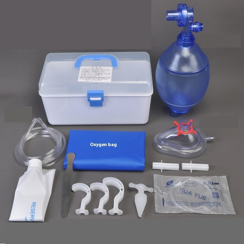 Simple Medical Emergency Respirator Set