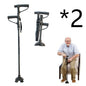 Multifunctional Folding Double-handle Crutches For The Elderly