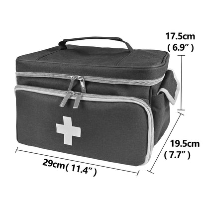 Small Medicine Home First Aid Storage Box Medical Kit