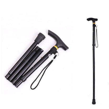 Lightweight Folding Portable Aluminum Alloy Crutch