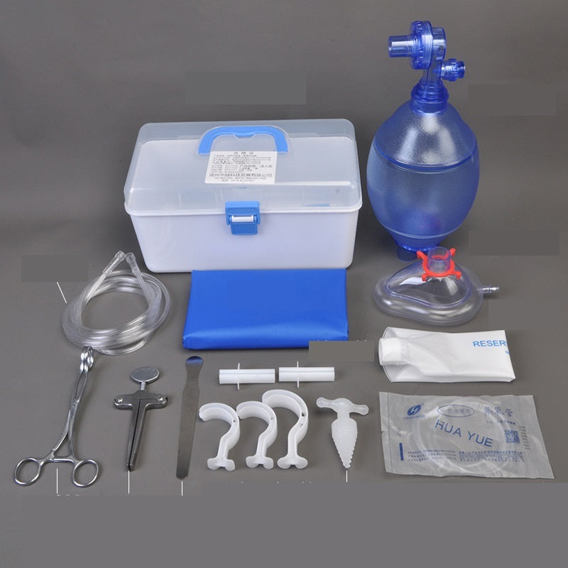 Simple Medical Emergency Respirator Set