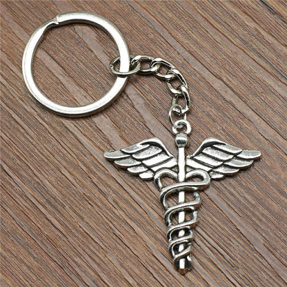 Silver Key Chain For Medical Students