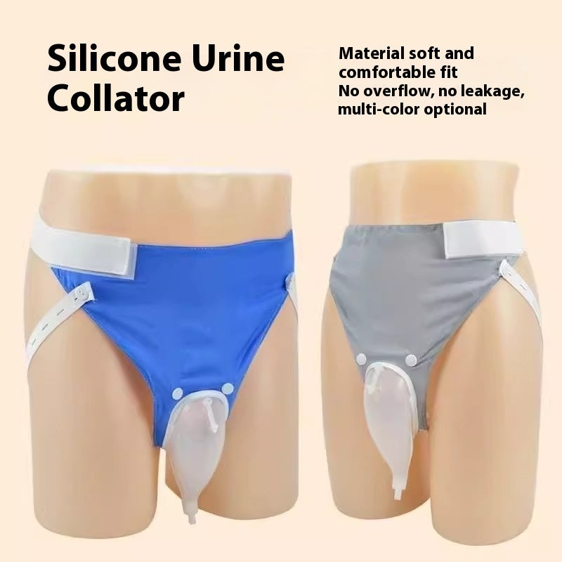 Silicone Chamber Pot Bed Rest Unisex Special Use Incontinence Catheter Urine Drainage Bag