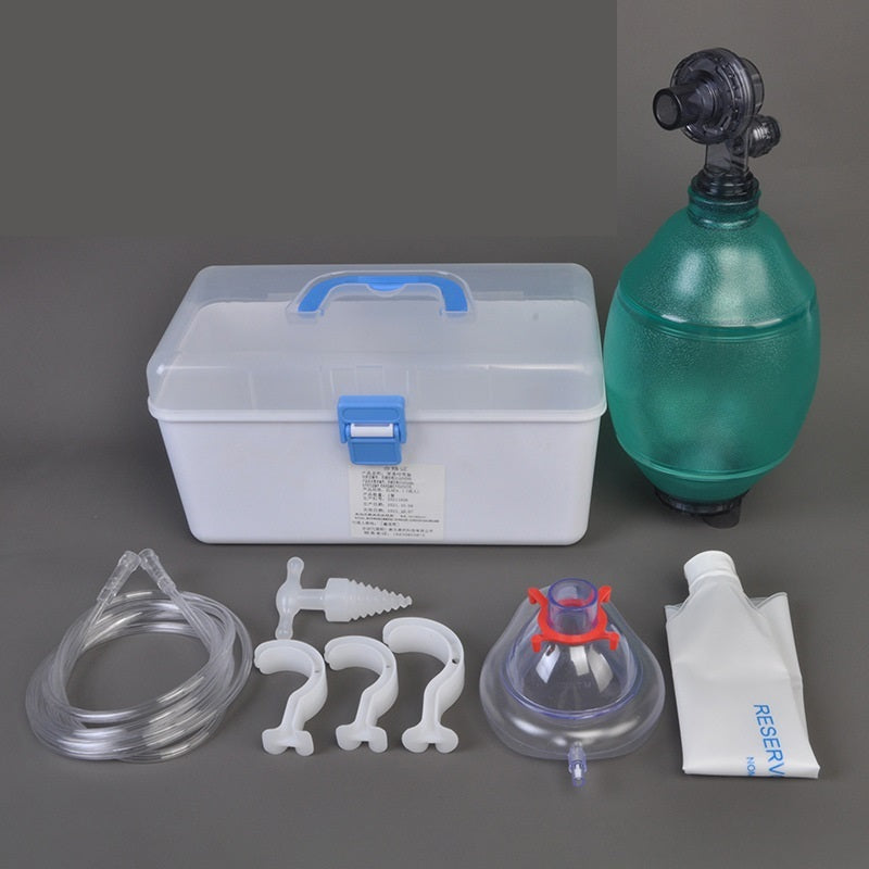 Simple Medical Emergency Respirator Set