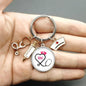 Medical Staff Syringe Stethoscope Keychain