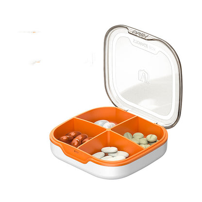 Dispenser Medicine Filling Small Box To Carry Pills