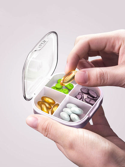 Dispenser Medicine Filling Small Box To Carry Pills